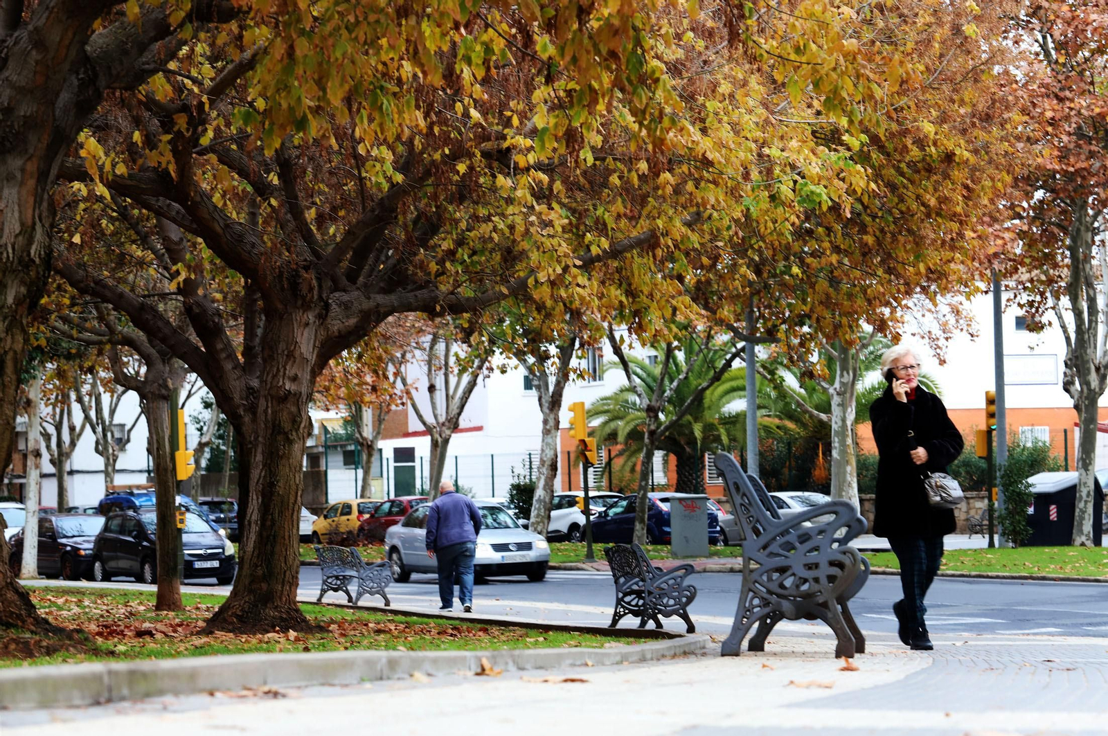 Ambiente en Huelva durante el puente.