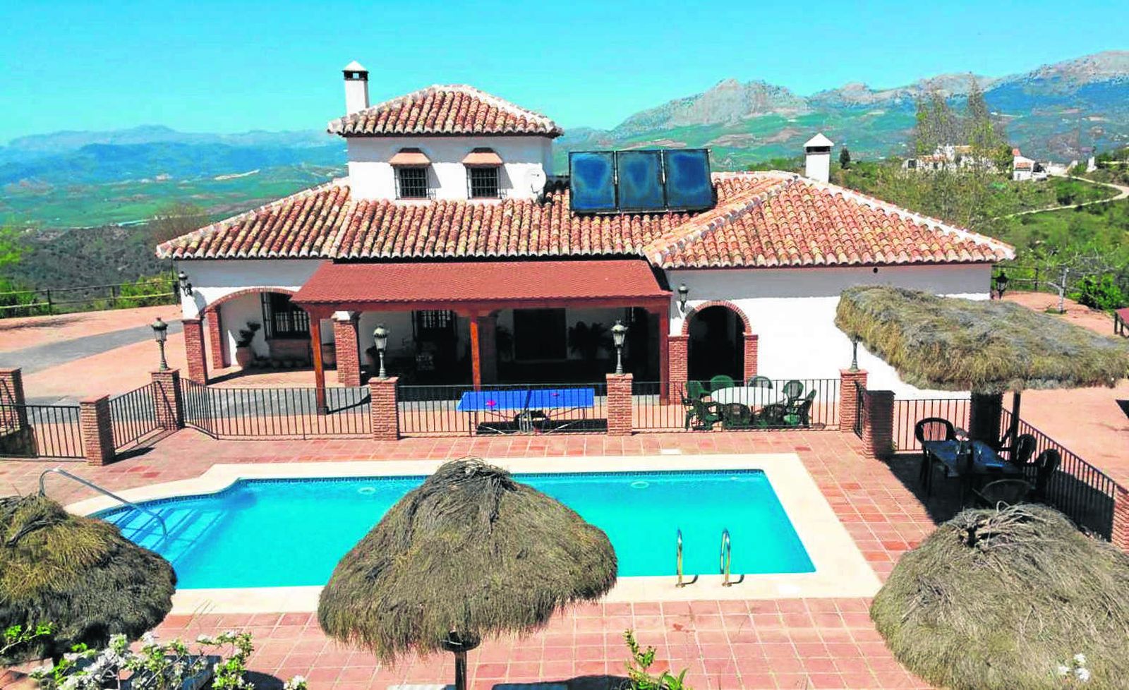 Una casa rural en la provincia de Málaga.