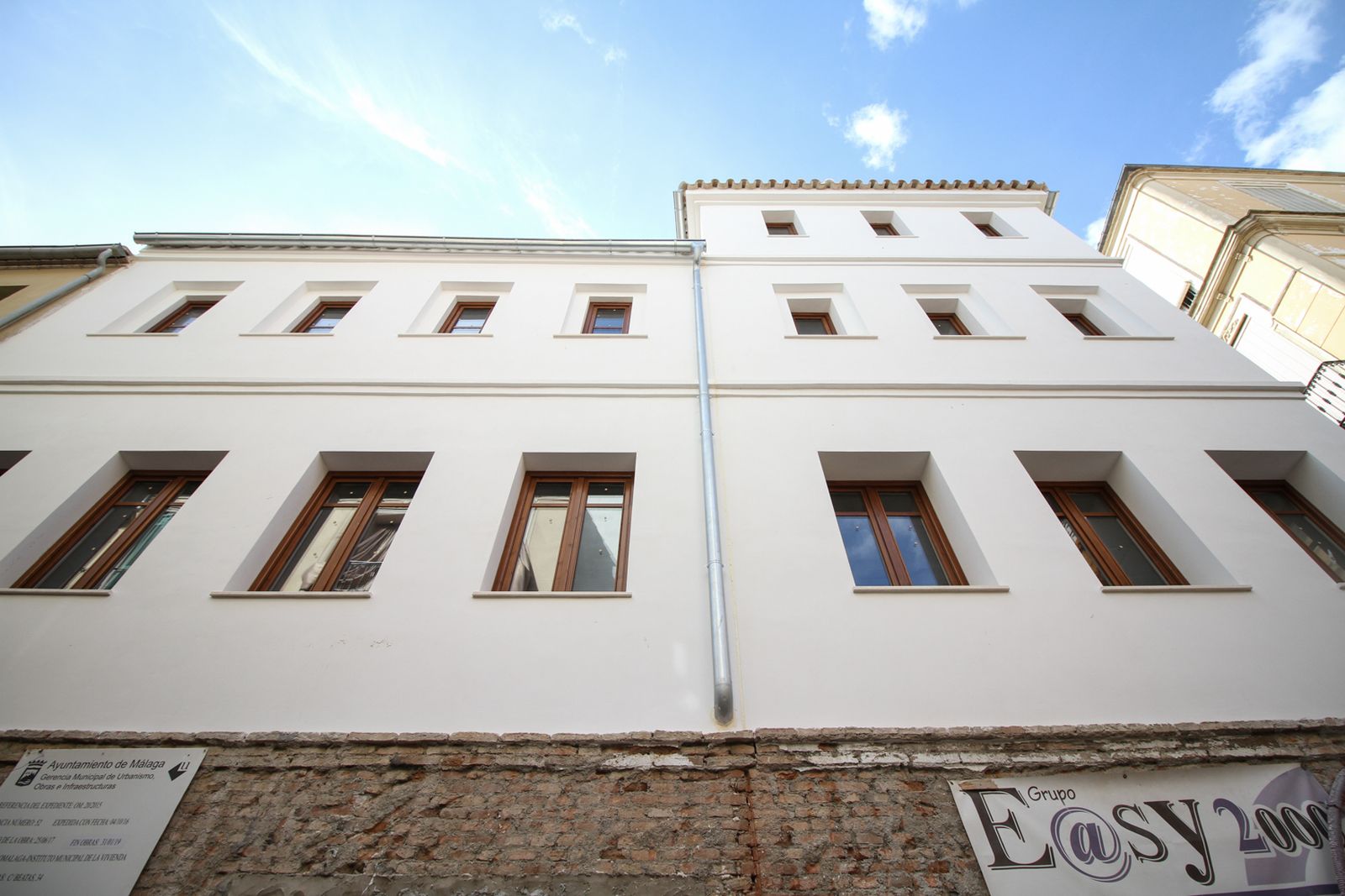 Estado de la rehabilitación de la incubadora de economistas, en la calle Beatas.