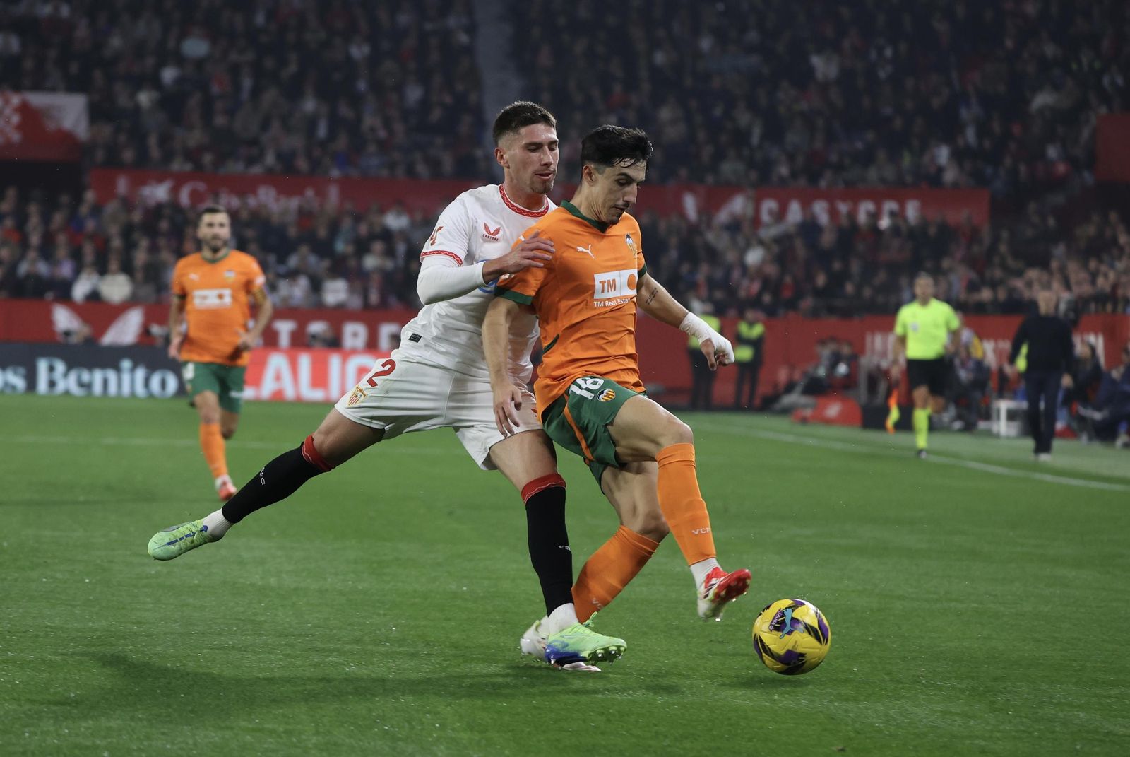 Las mejores imágenes dep partido Sevilla Valencia