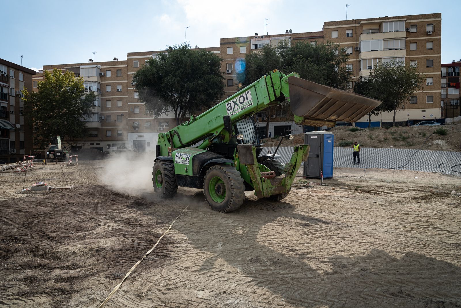 Imágenes de las principales obras públicas que se están llevando a cabo en Huelva