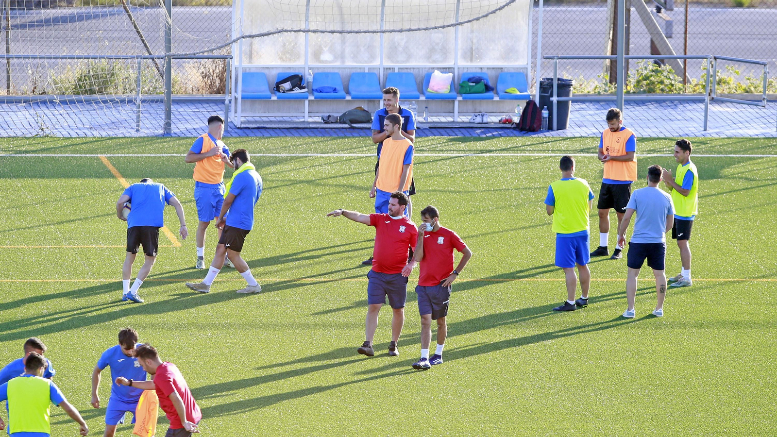 El Jerez Industrial entrenado en Picadueña