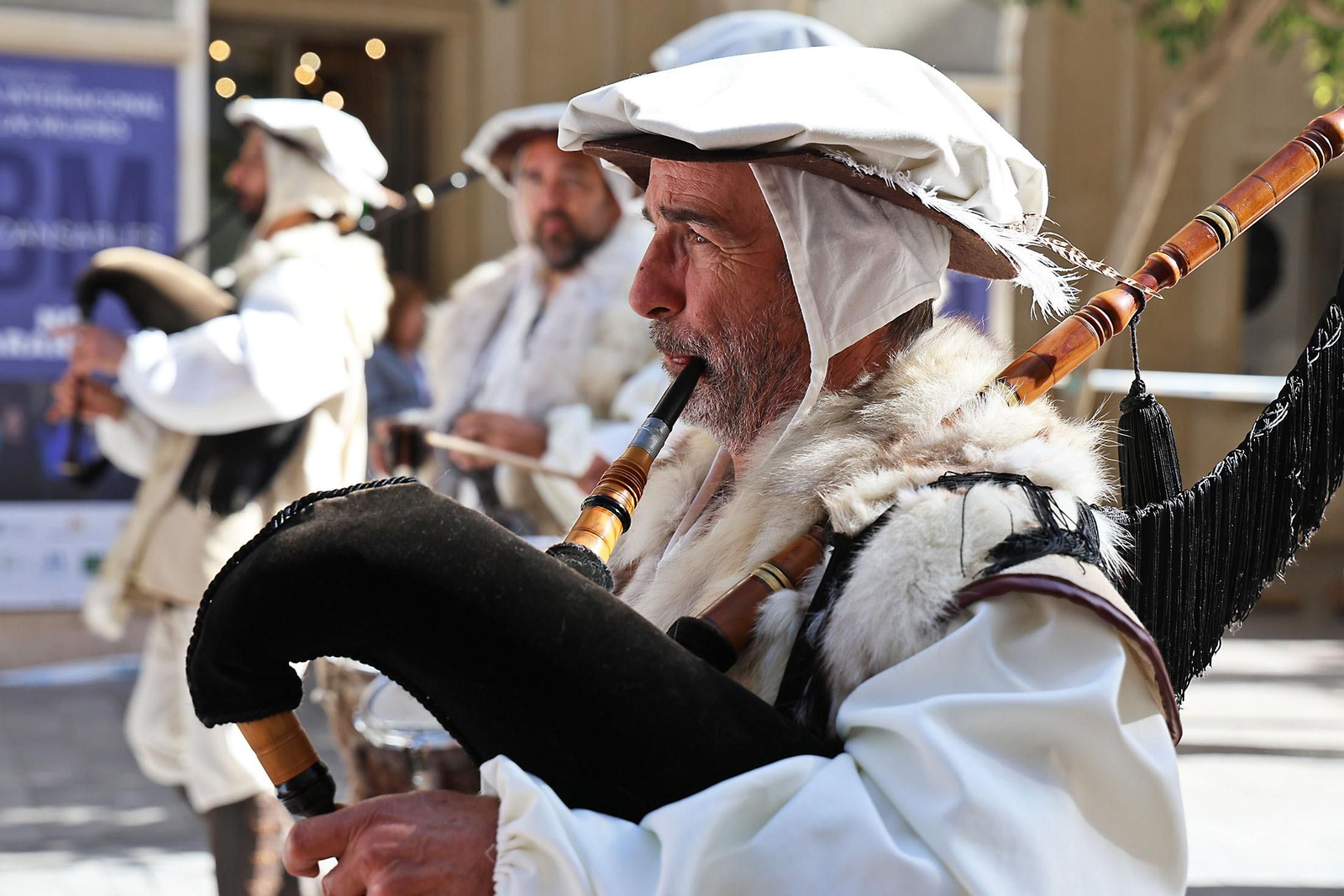 Imágenes de la presentación de la Feria Medieval del Descubrimiento de Palos de la Frontera