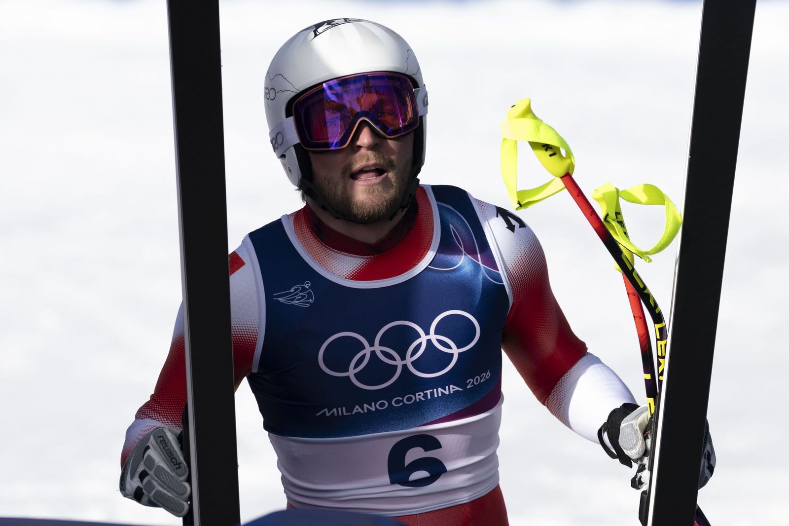 Las espectaculares fotos del descenso masculino en los Juegos Olímpicos de invierno