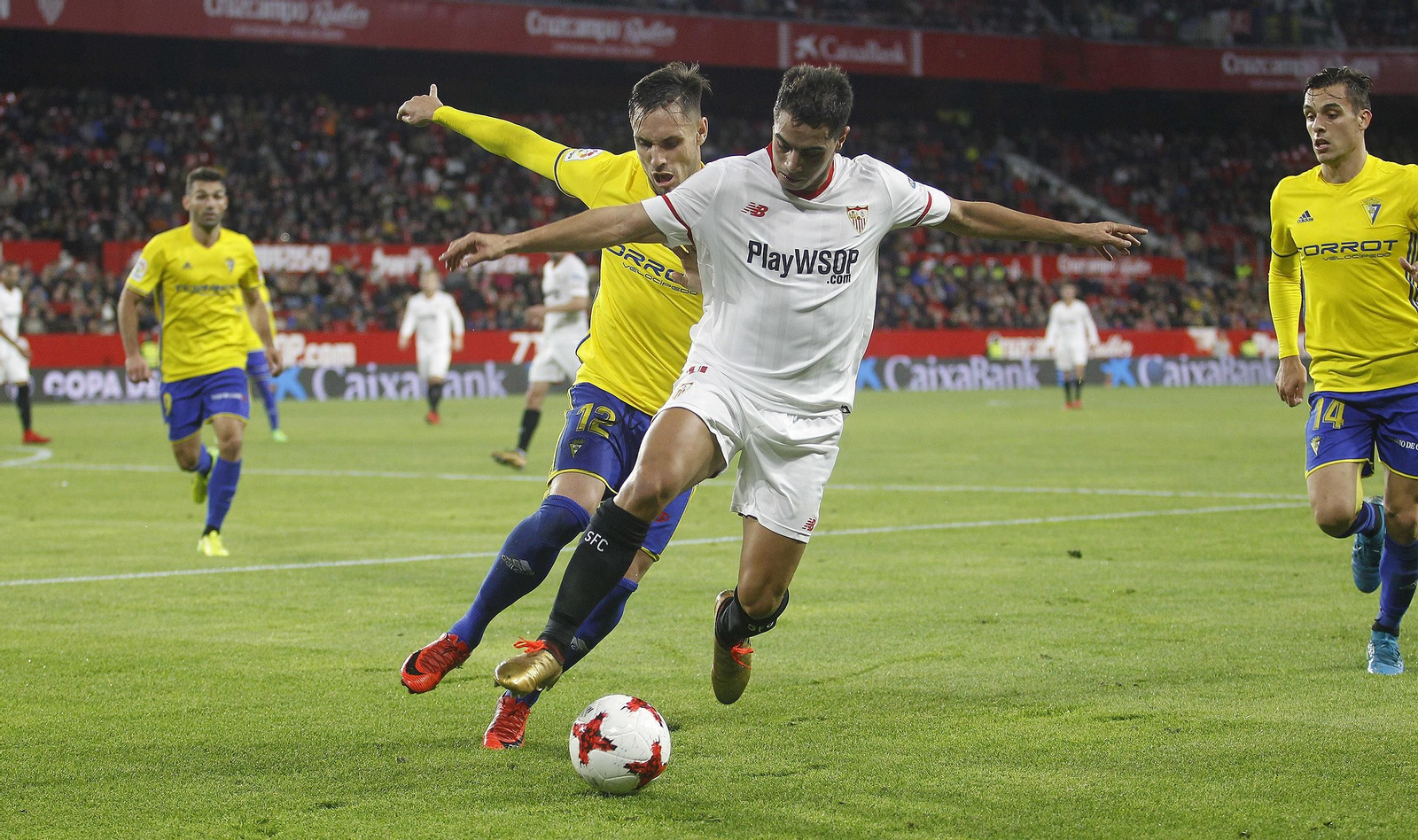 Las imágenes del Sevilla-Cádiz