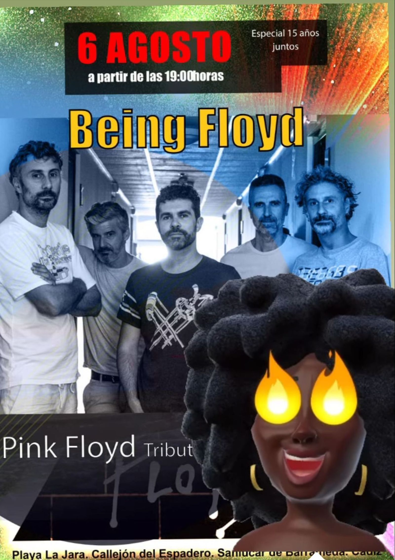 Beng Floyd, en Afrikano Chiringuito - Sanlúcar