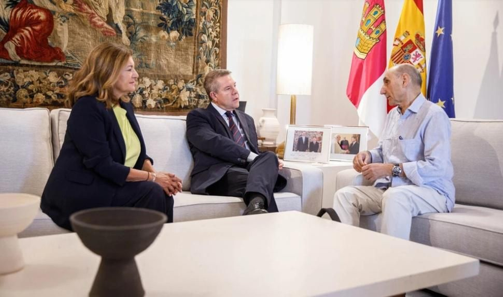 Reunión entre la Junta de Castilla-La Mancha y Marvizón, en Toledo