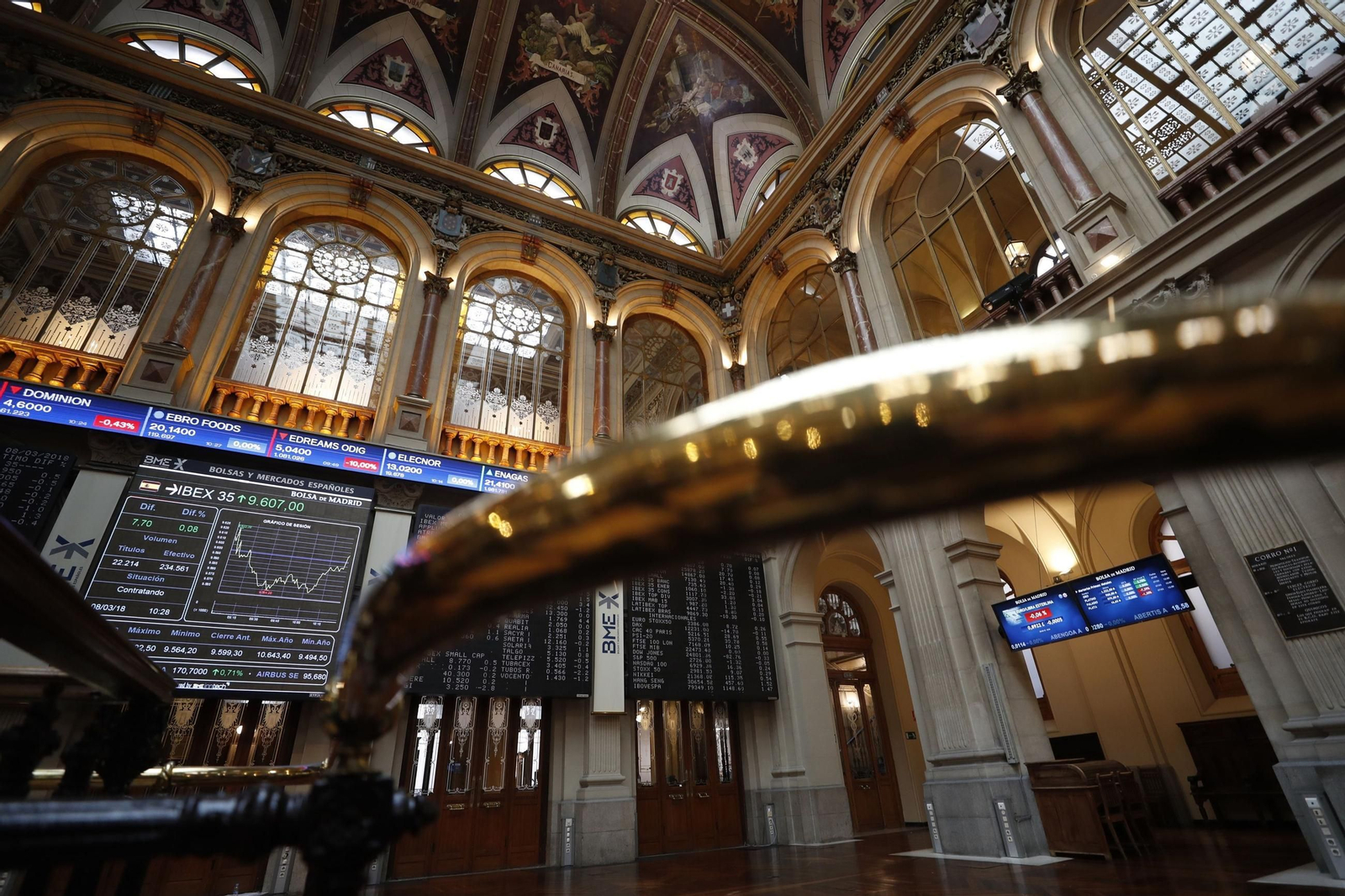 Imagen de la Bolsa de Madrid.