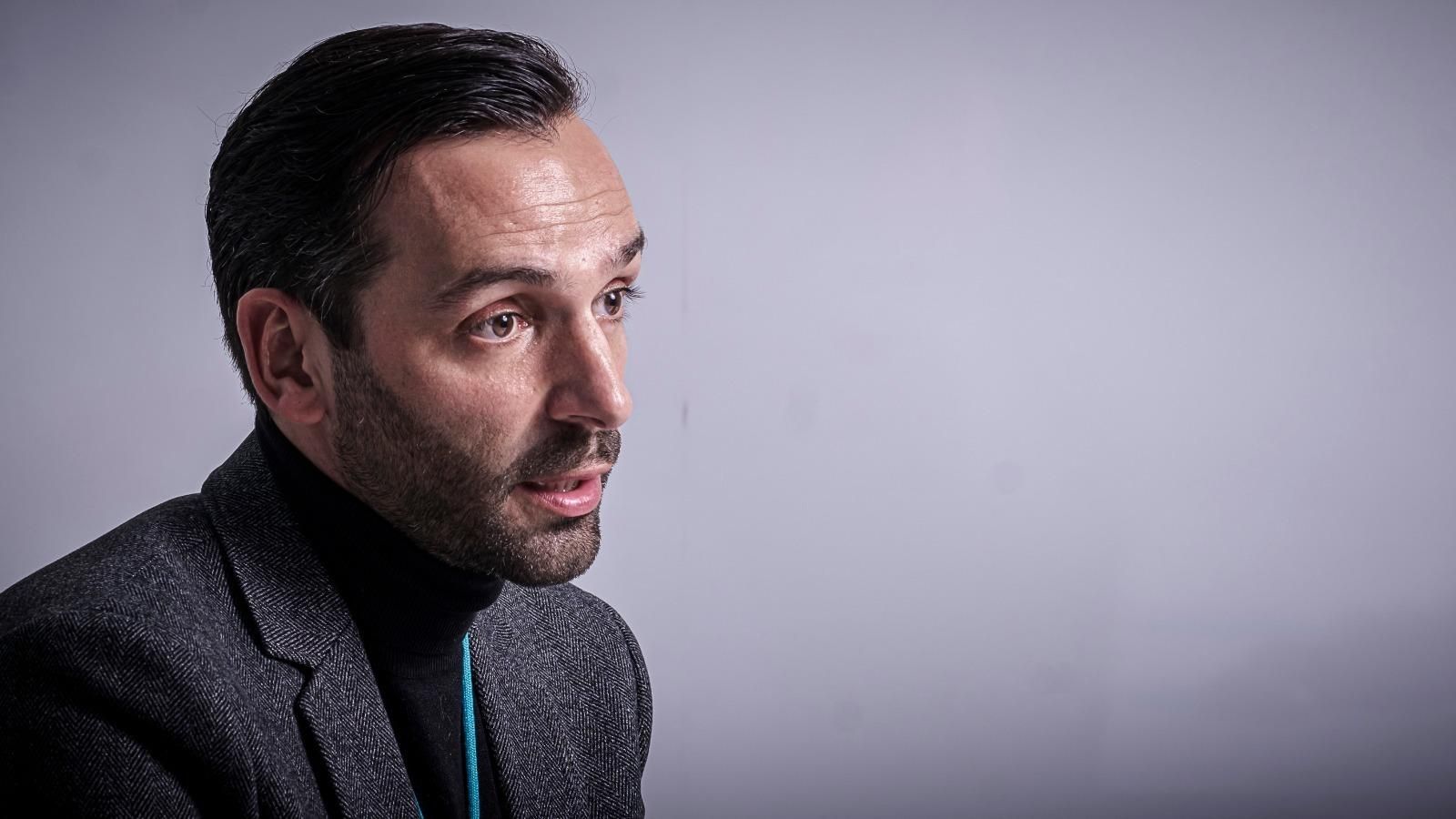 Carlos Inacio, director de Primark en España, durante la entrevista.