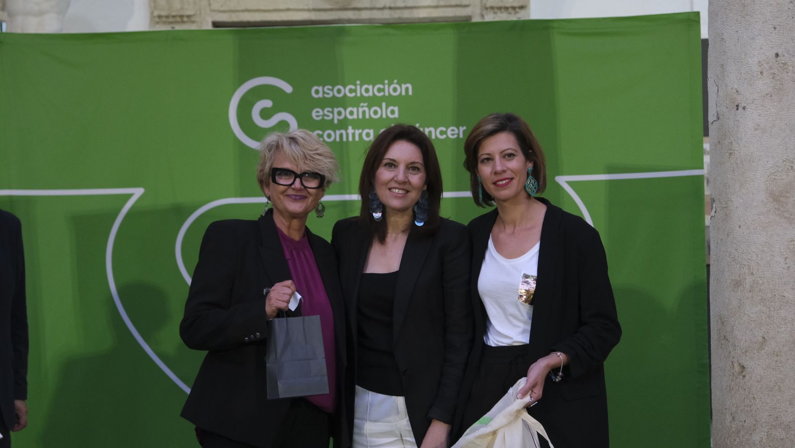 Imágenes del desfile benéfico contra el cáncer, en la Escuela de Artes de Almería