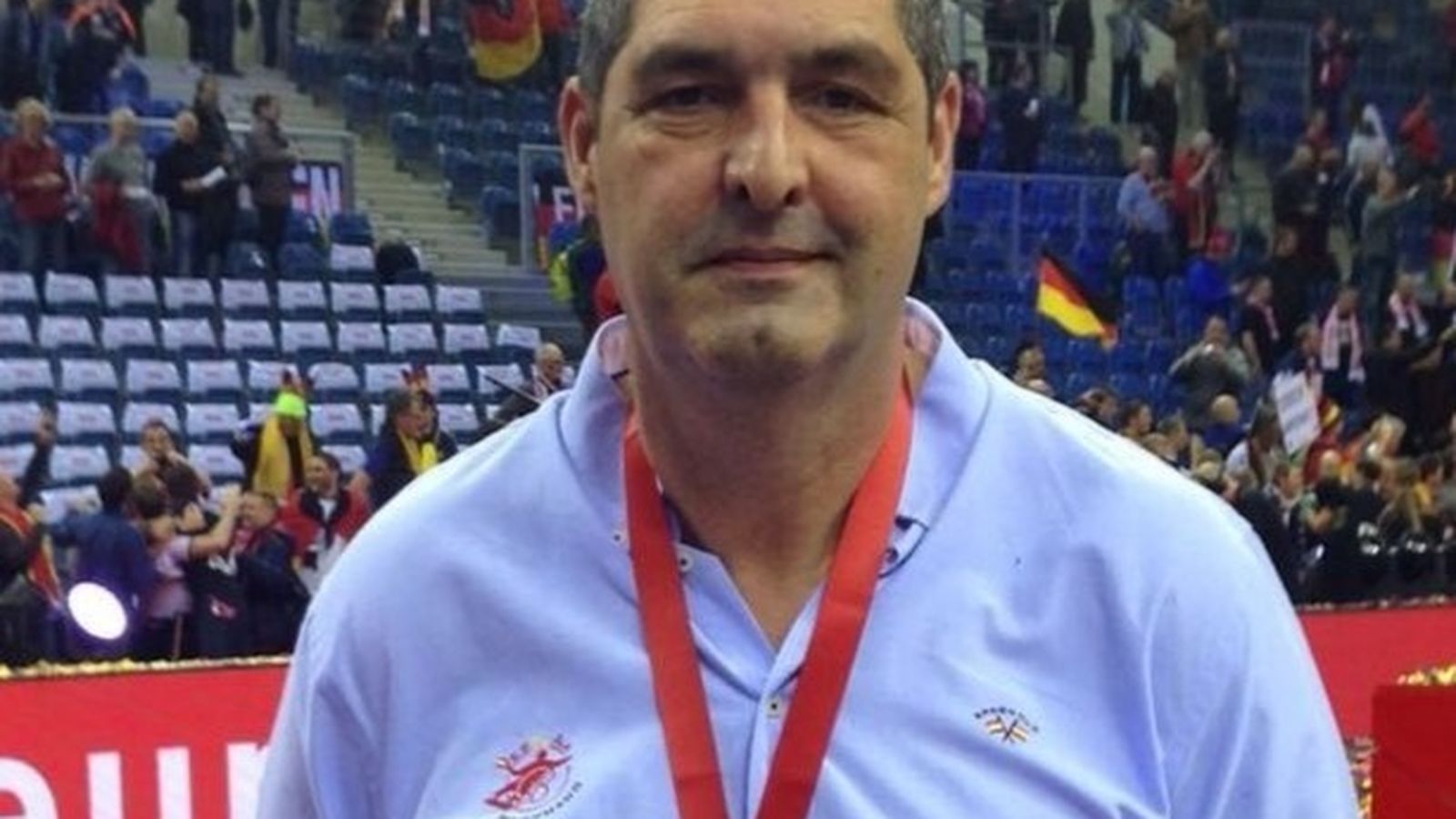 José Luis López Becerra, durante un torneo de la selección.