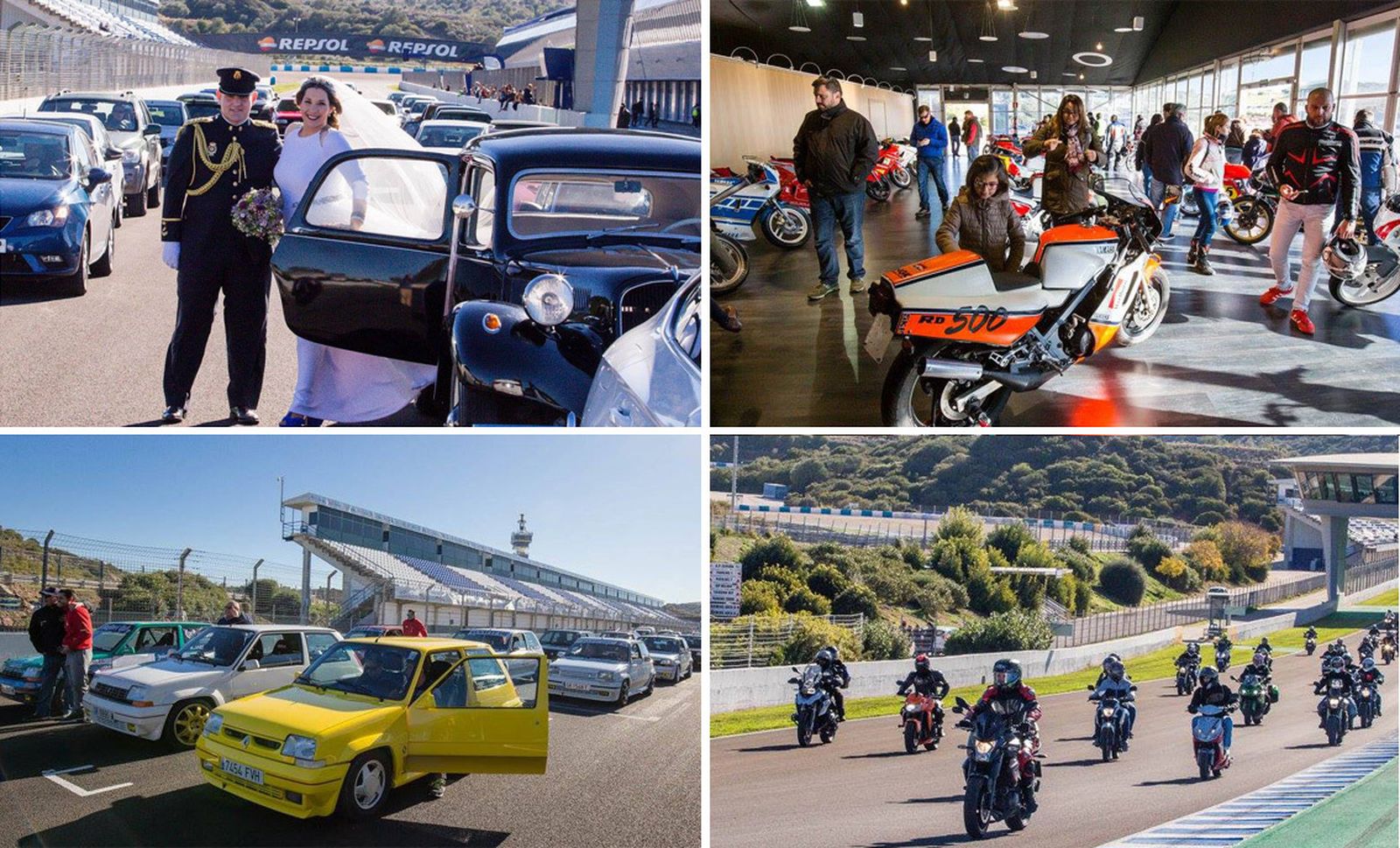 Más de 10.000 personas en las puertas abiertas del Circuito de Jerez. Fotos: Circuito de Jerez