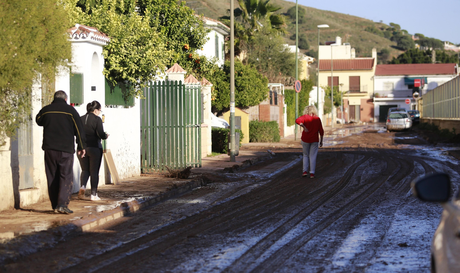 Las fotos de Campanillas un día después de la inundación Las fotos de Campanillas un día después de la inundación
