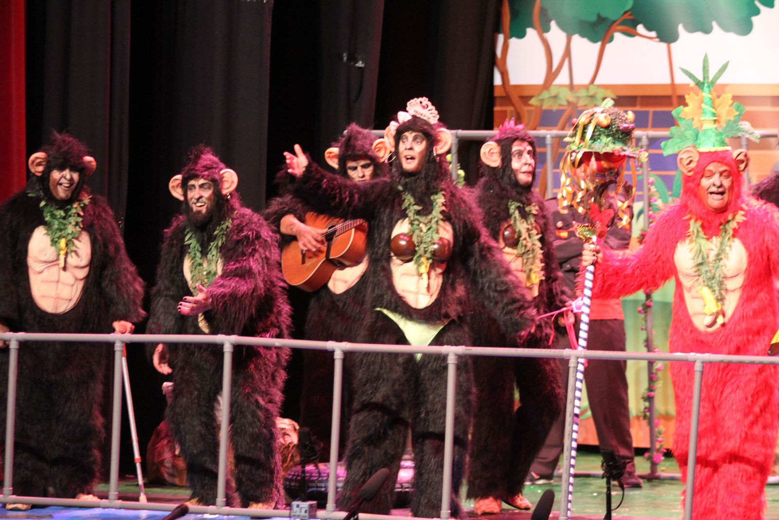 Imágenes del primer día de preliminares de concurso del Carnaval Colombino 2018