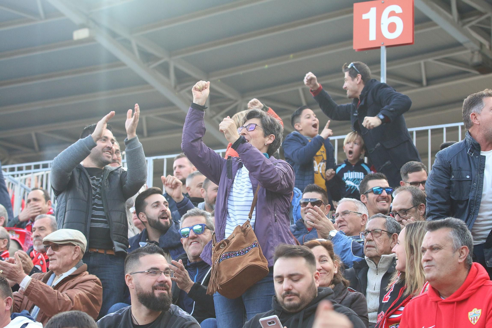 Las imágenes del Almería-Cádiz