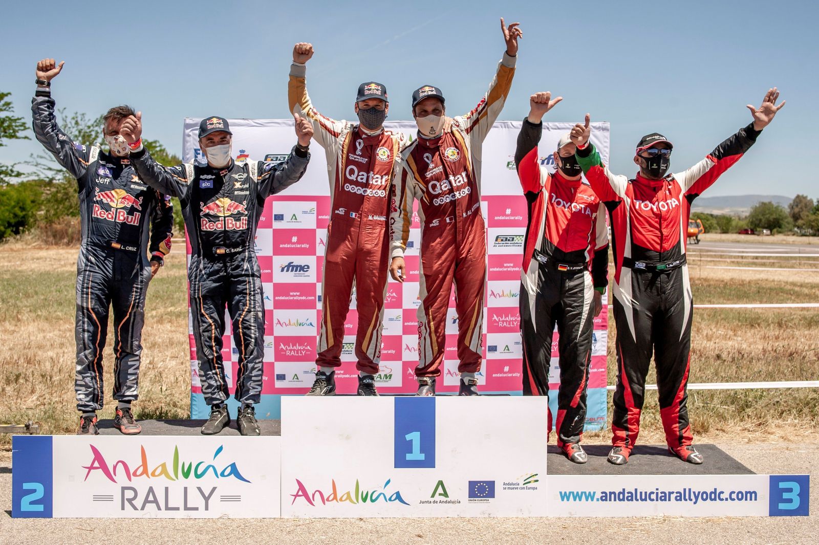 Las imágenes del final del Rally de Andalucía