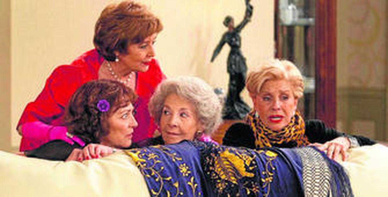 Las protagonistas, en una secuencia de la serie.