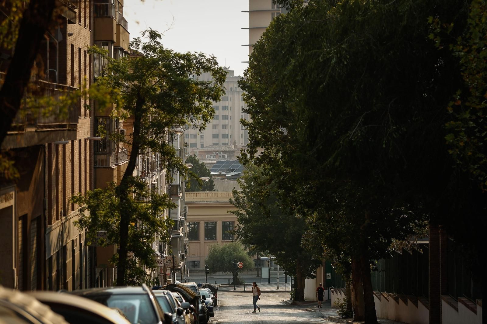 El humo de los incendios repartidos por el país cubre Granada: las imágenes