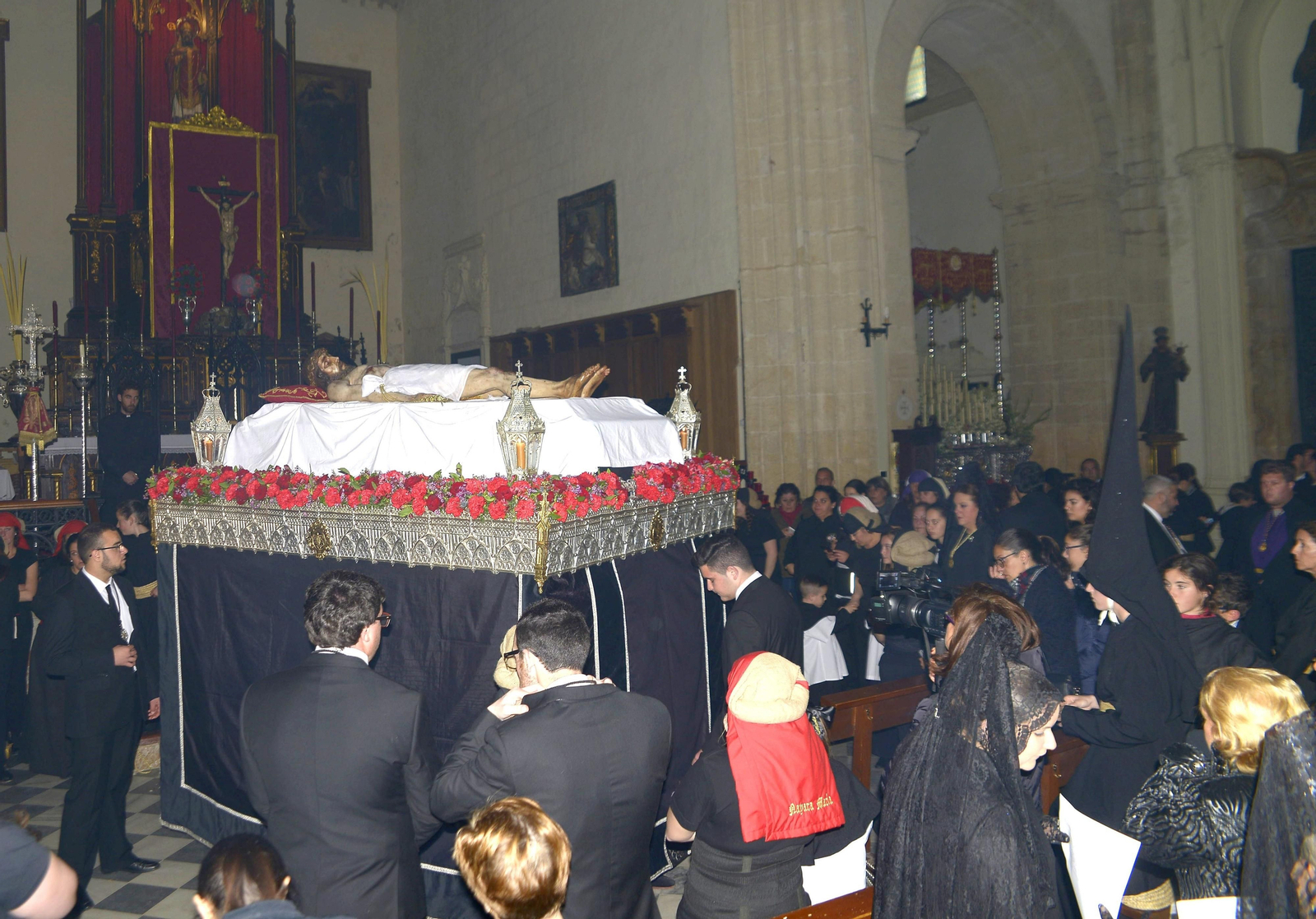 Las imágenes del Santo Entierro en La Línea