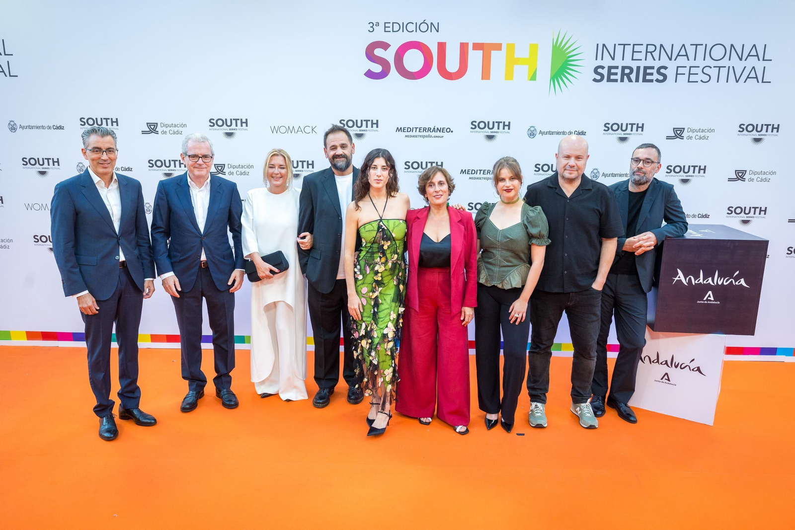 Imágenes de la alfombra roja del viernes 12 del South Series Festival