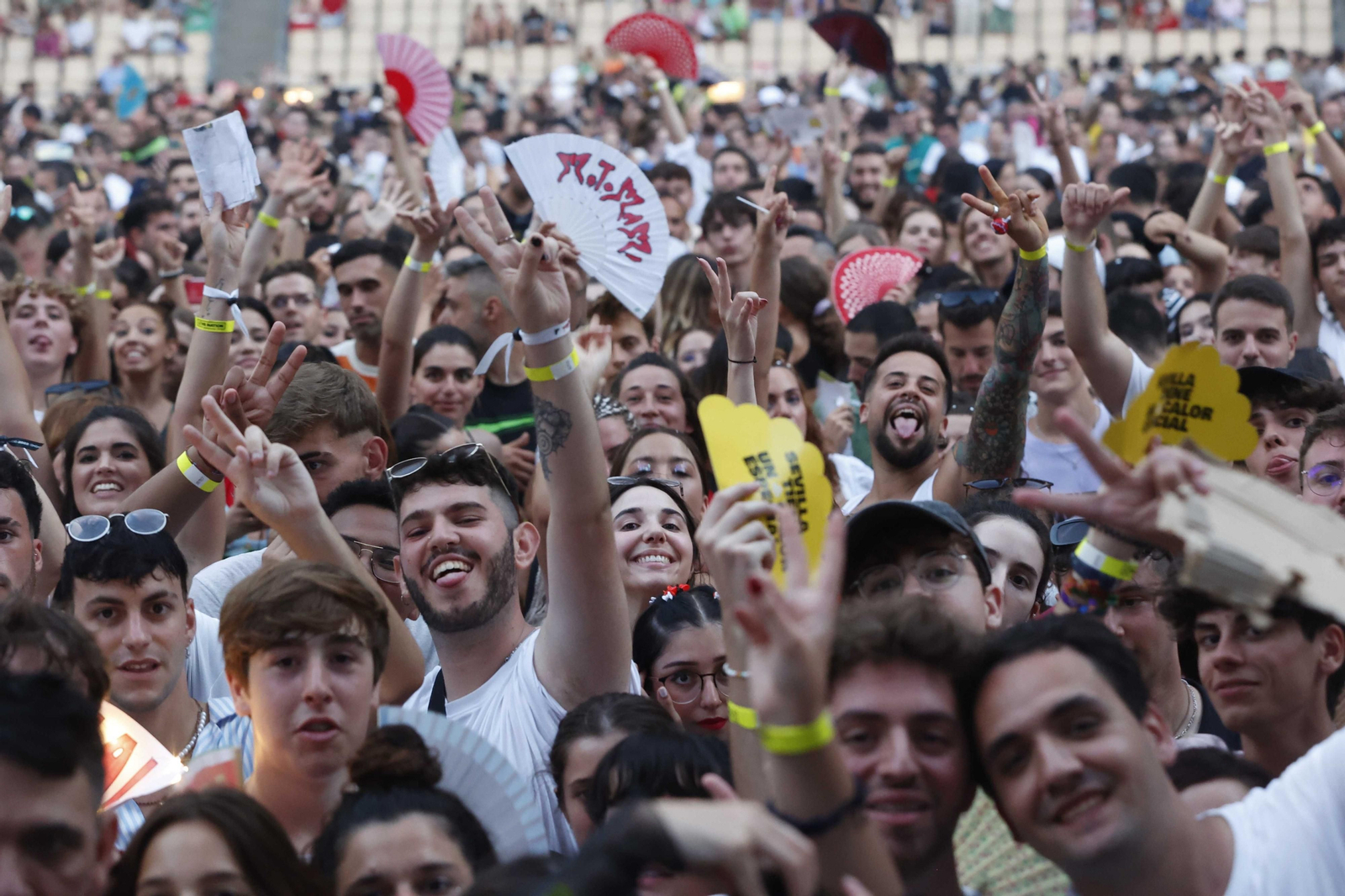 Las Imágenes del concierto de Rosalía