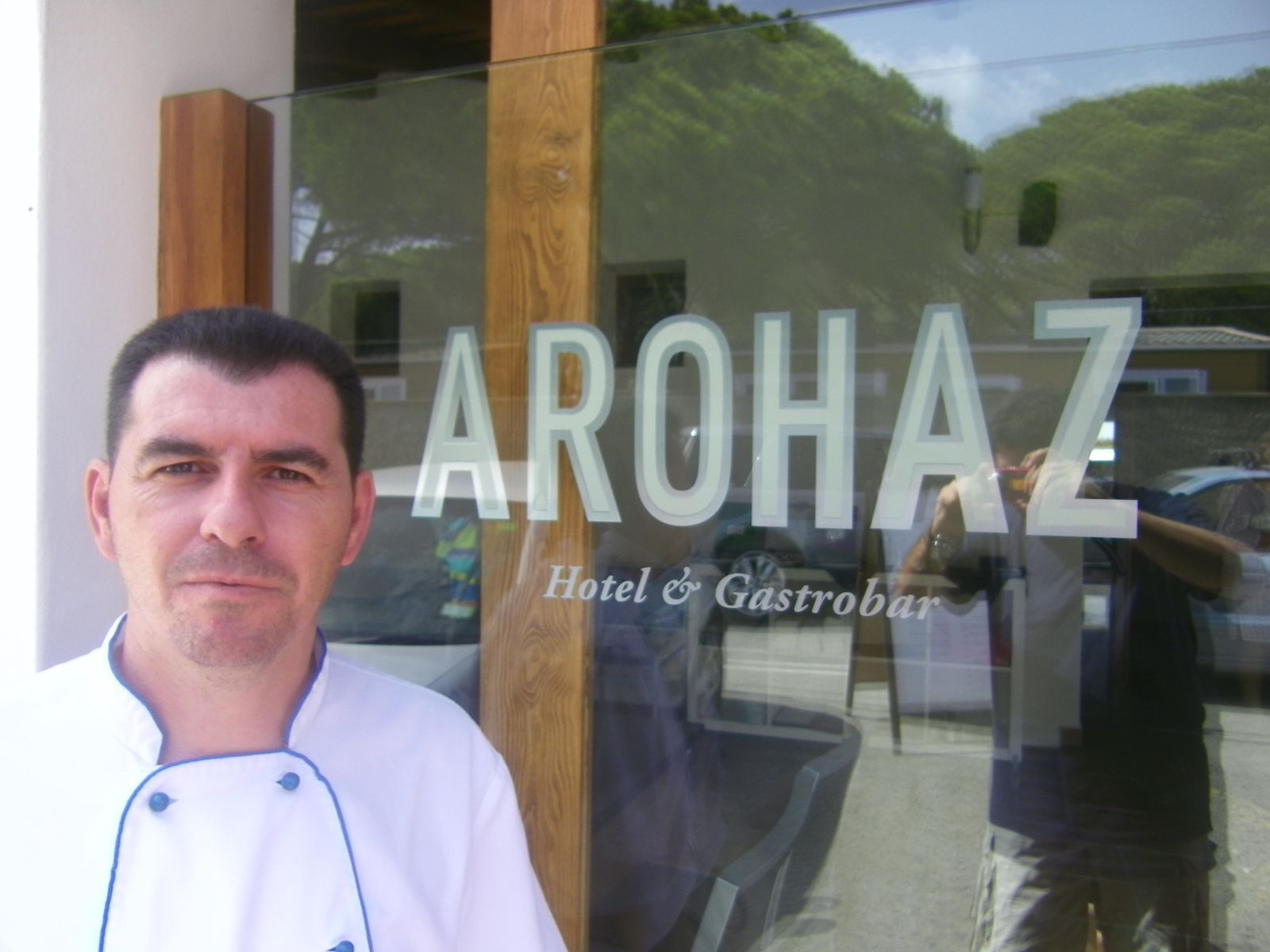 La interpretación de las papas con chocos que se sirve en Arohaz.