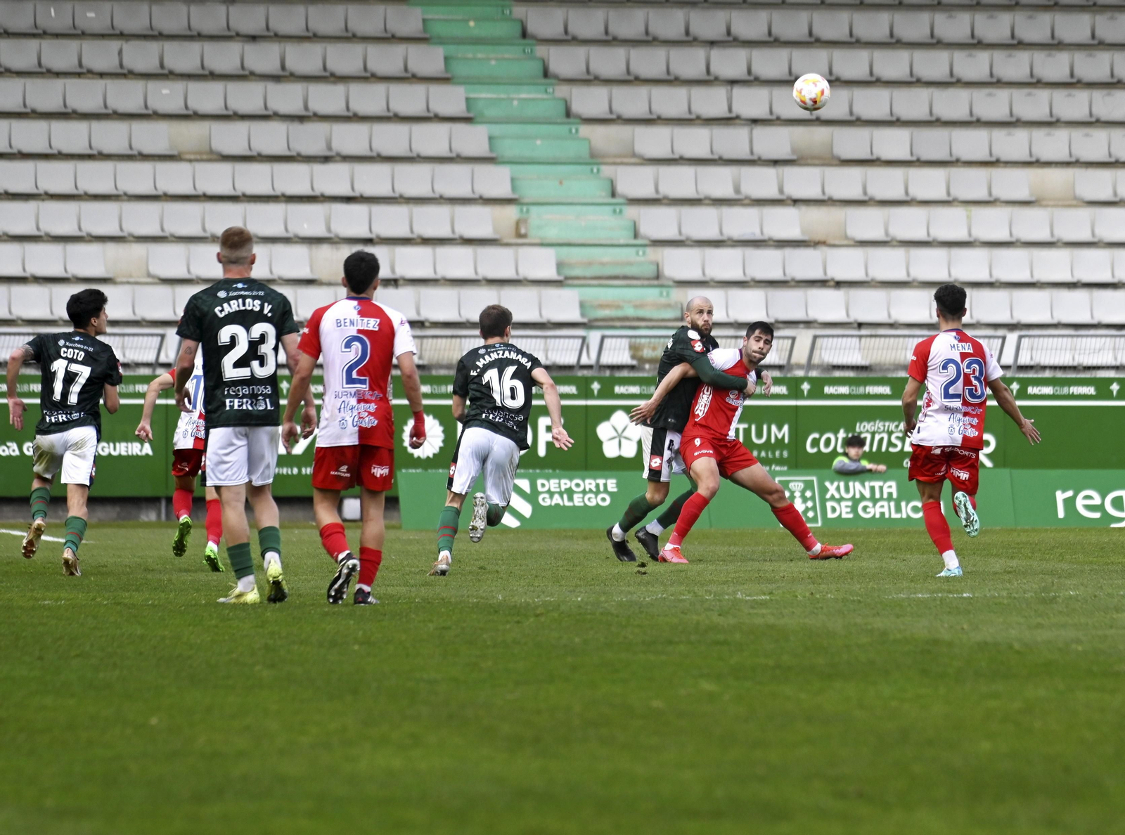 Las fotos del Racing de Ferrol - Algeciras CF