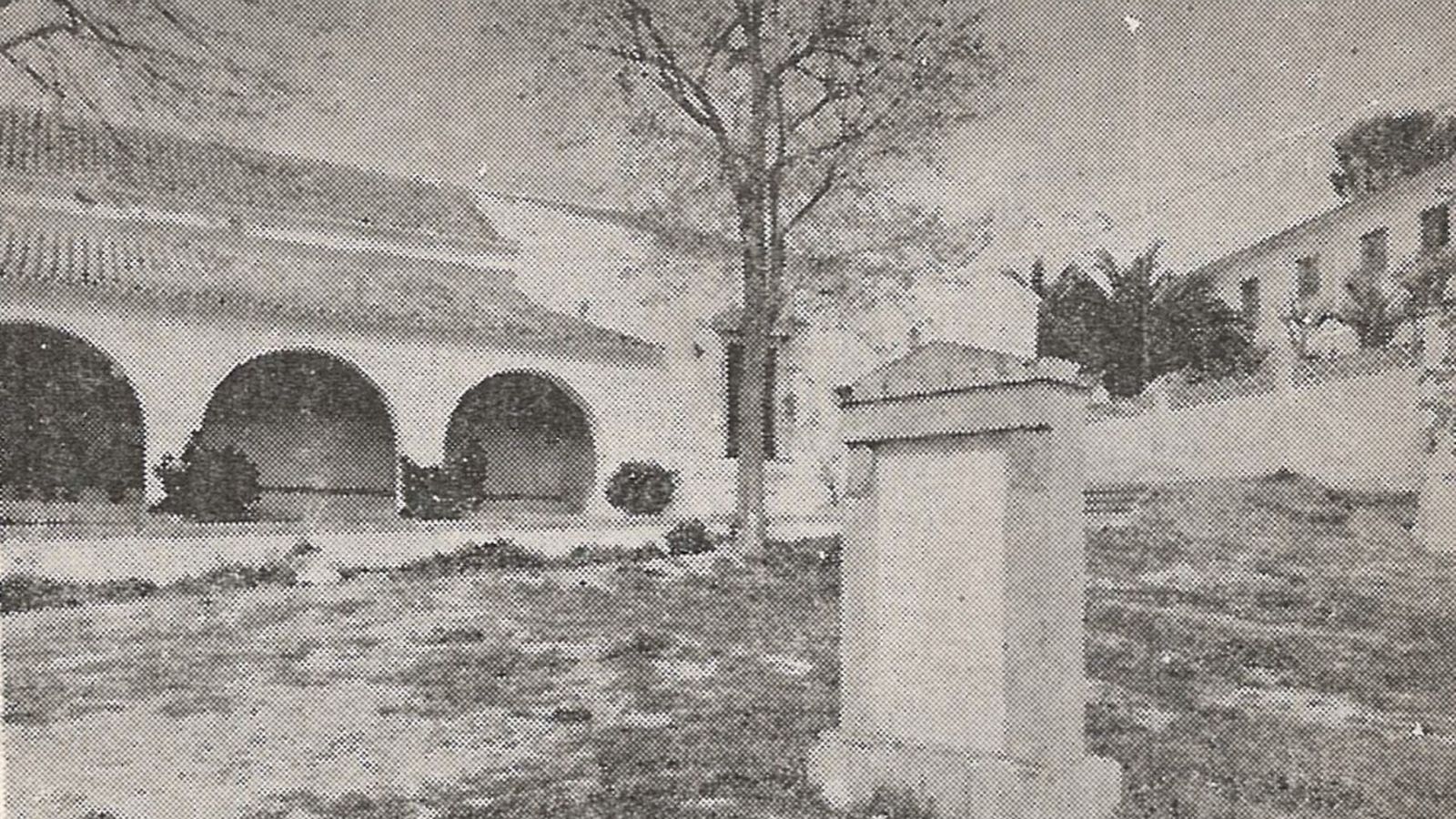 Monolito primitivo que recordaba donde fue ocultada la Virgen Chiquita en 1936, para no ser destruida en el asalto al santuario.