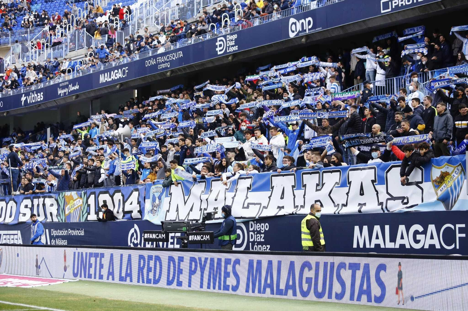 Las fotos del Málaga CF-Leganés