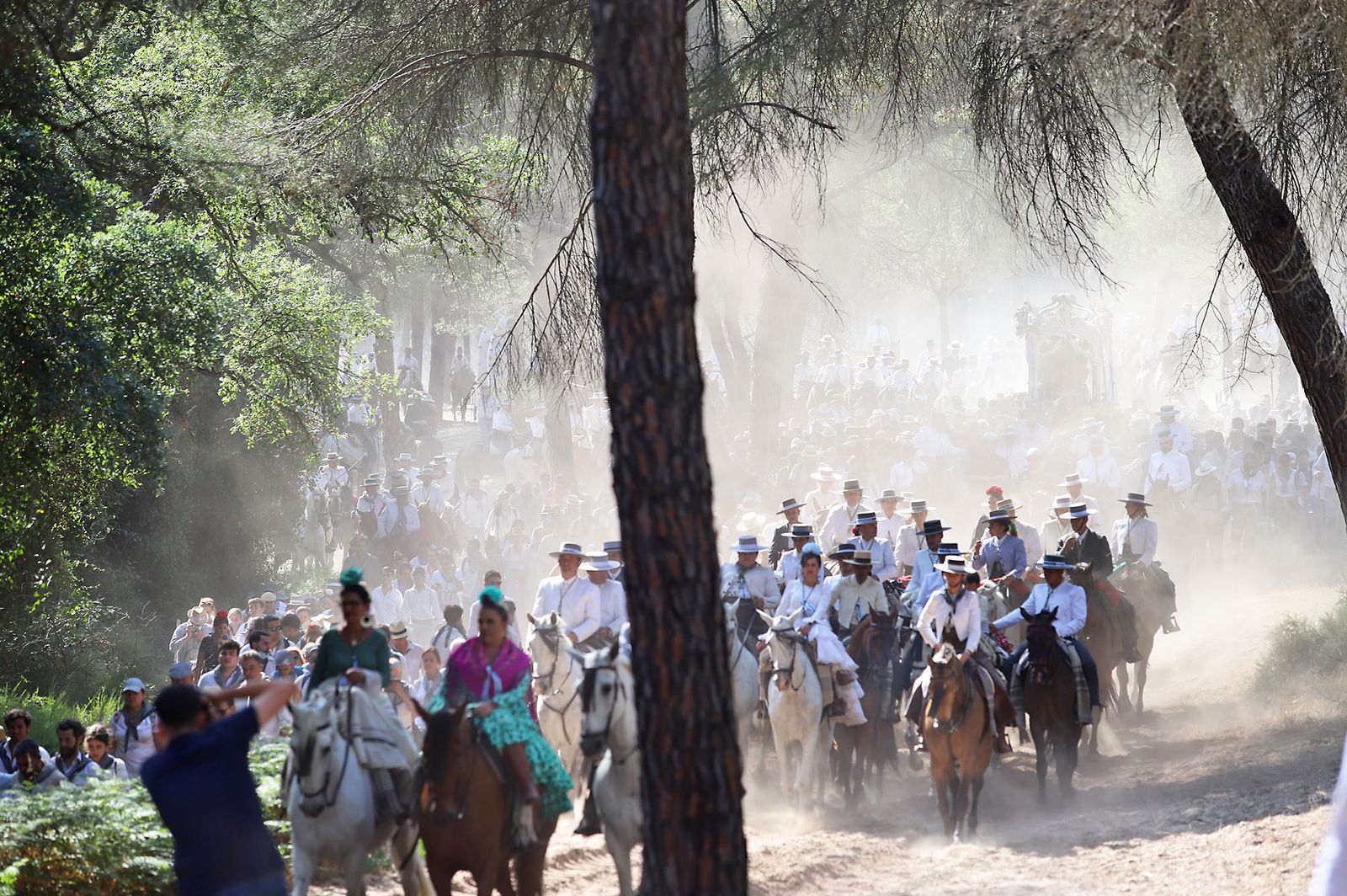 El Rocío 2023: Imágenes del Camino de la Hermandad del Rocío de Huelva
