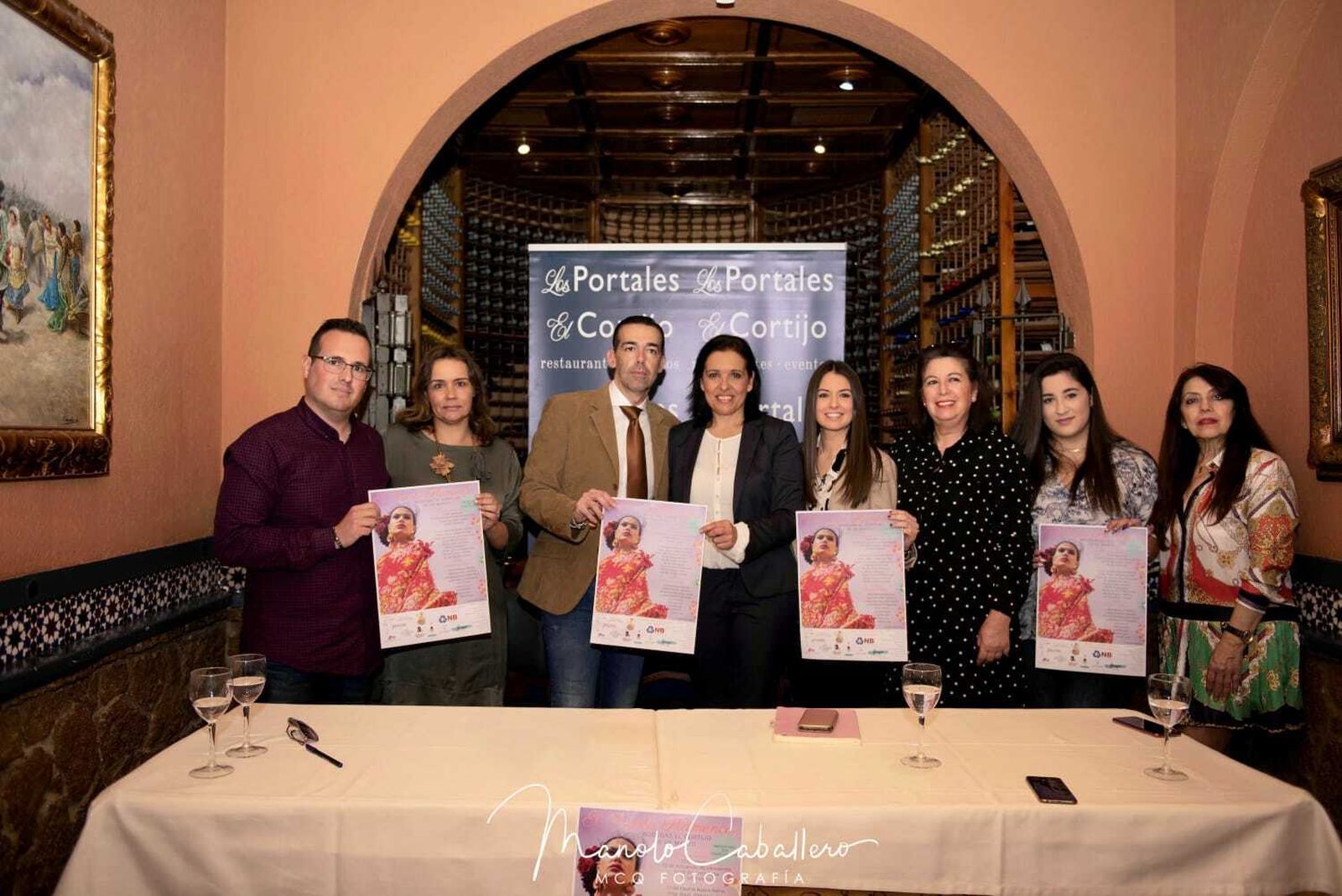 Imagen de los organizadores durante la presentación del evento.