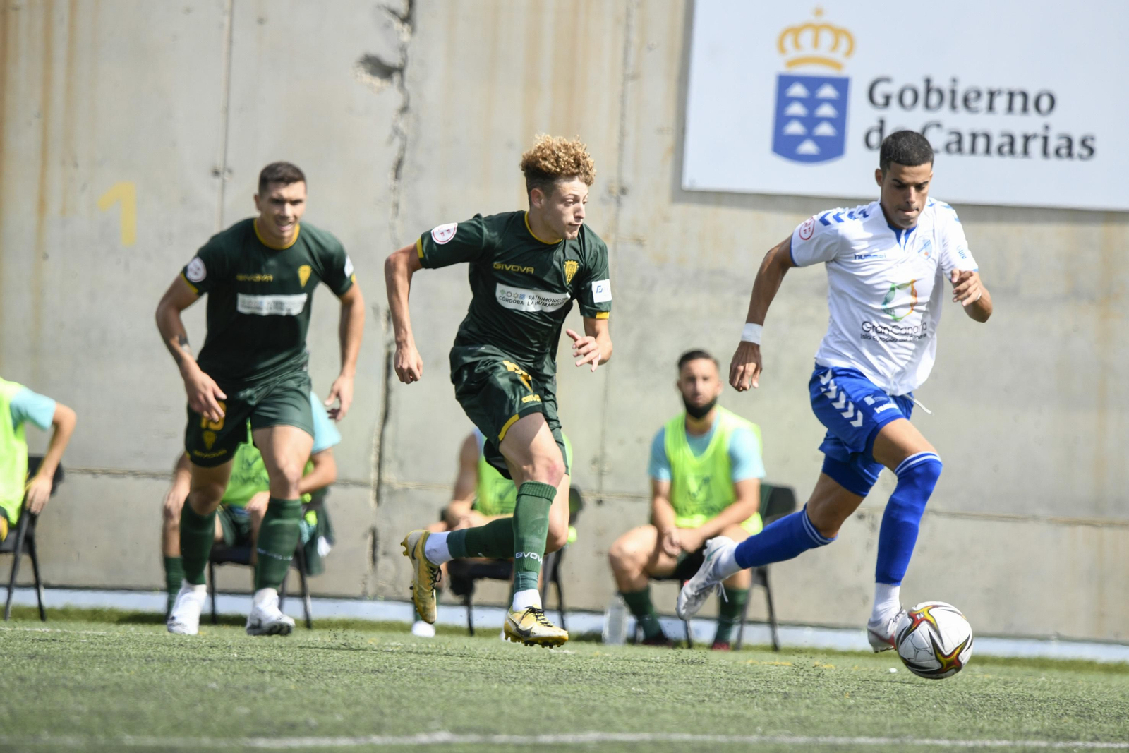 El empate del Córdoba CF ante el Tamaraceite, en imágenes