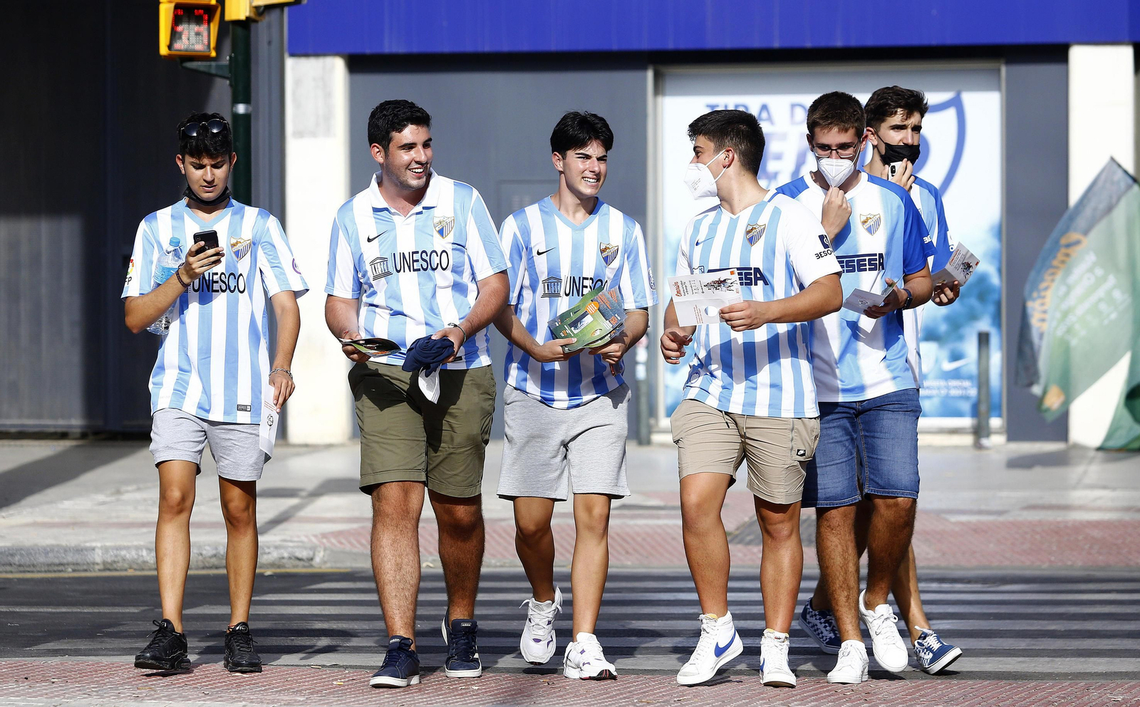 El Málaga CF-Mirandés, en fotos