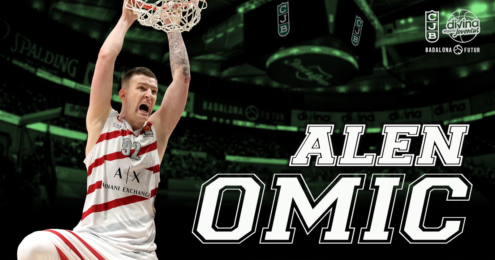 Alen Omic, nuevo jugador del Divina Seguros Joventut.