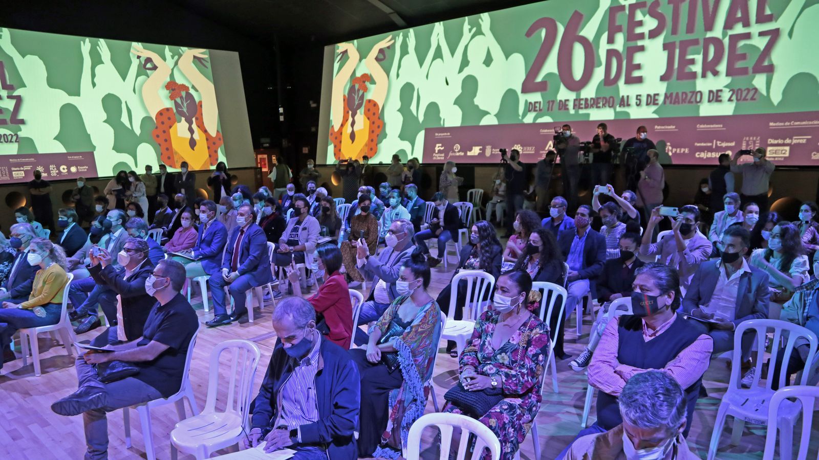 Imágenes de la presentación del Festival de Jerez 2022
