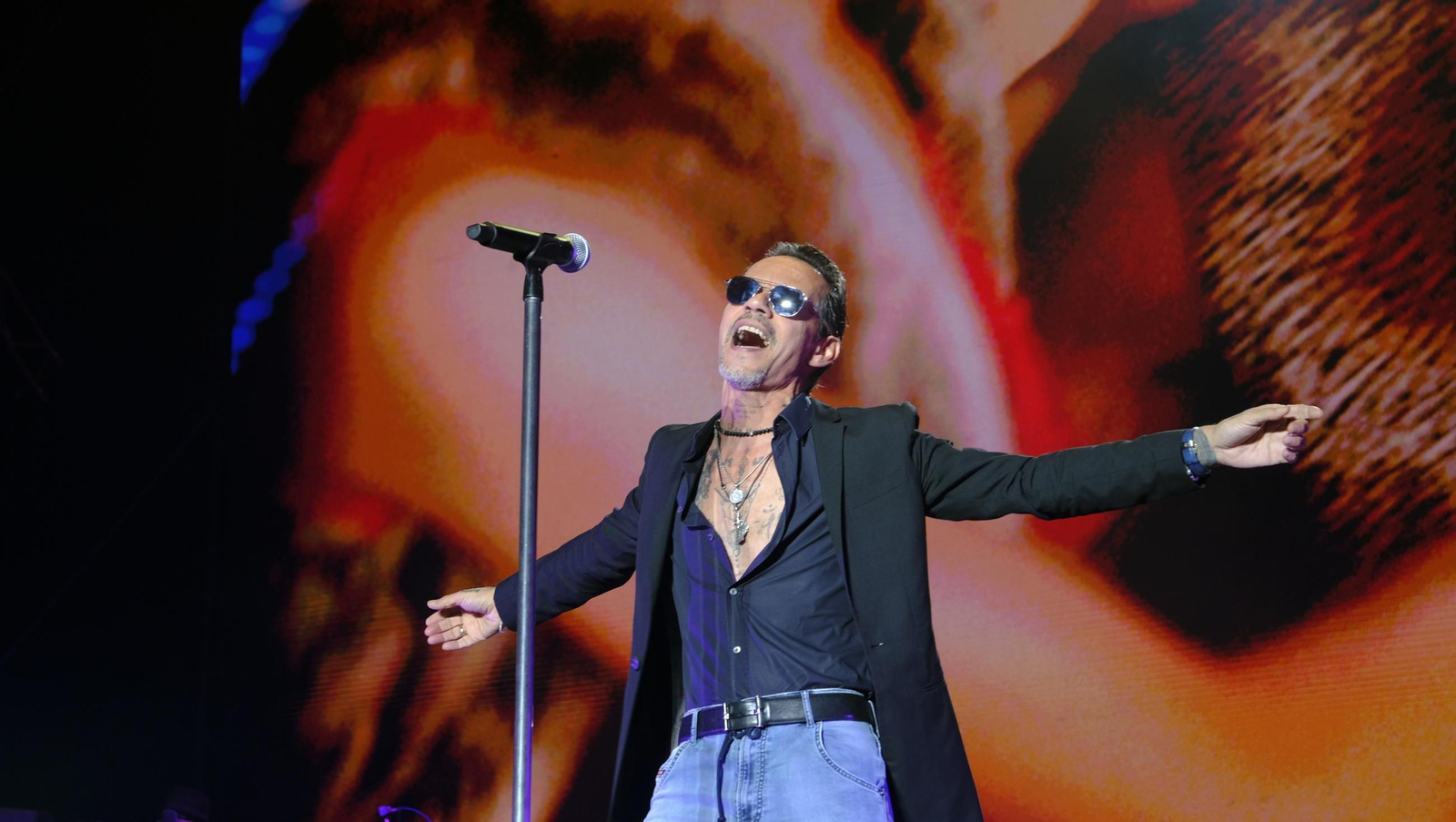 Concierto de Marc Anthony en Roquetas, en imágenes