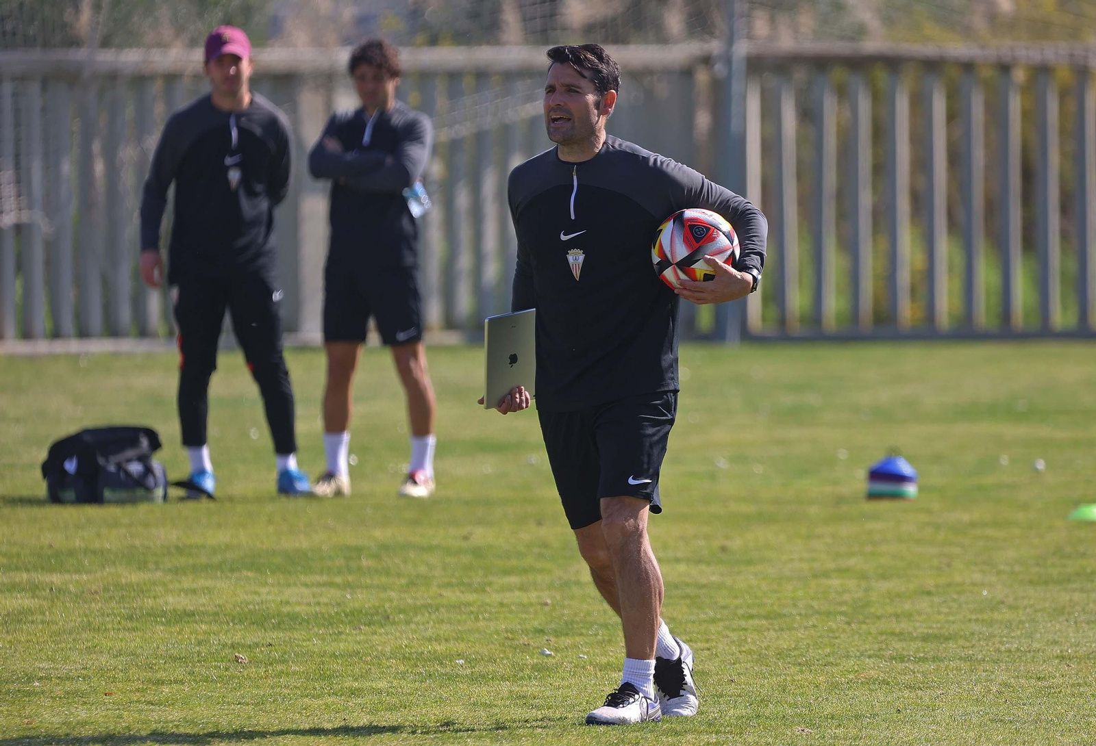 Imágenes del entrenamiento del Algeciras CF