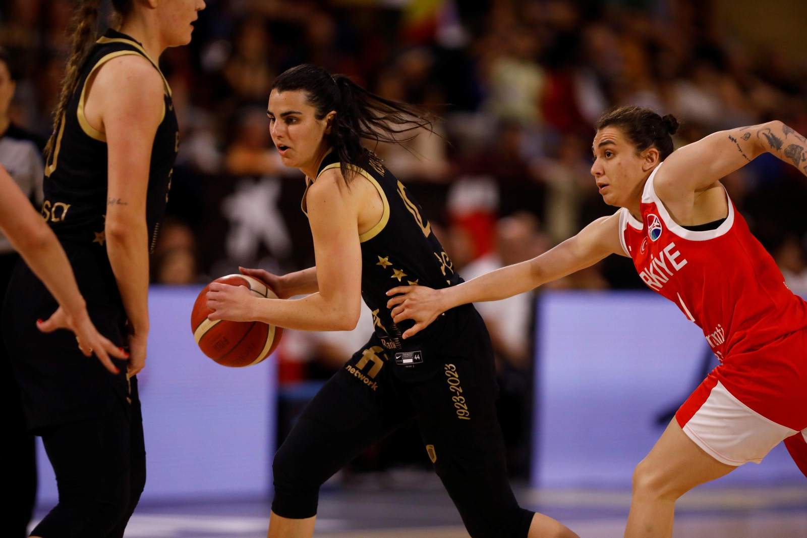 Las mejores fotos del triunfo de la selección española femenina de baloncesto sobre Turquía en Córdoba
