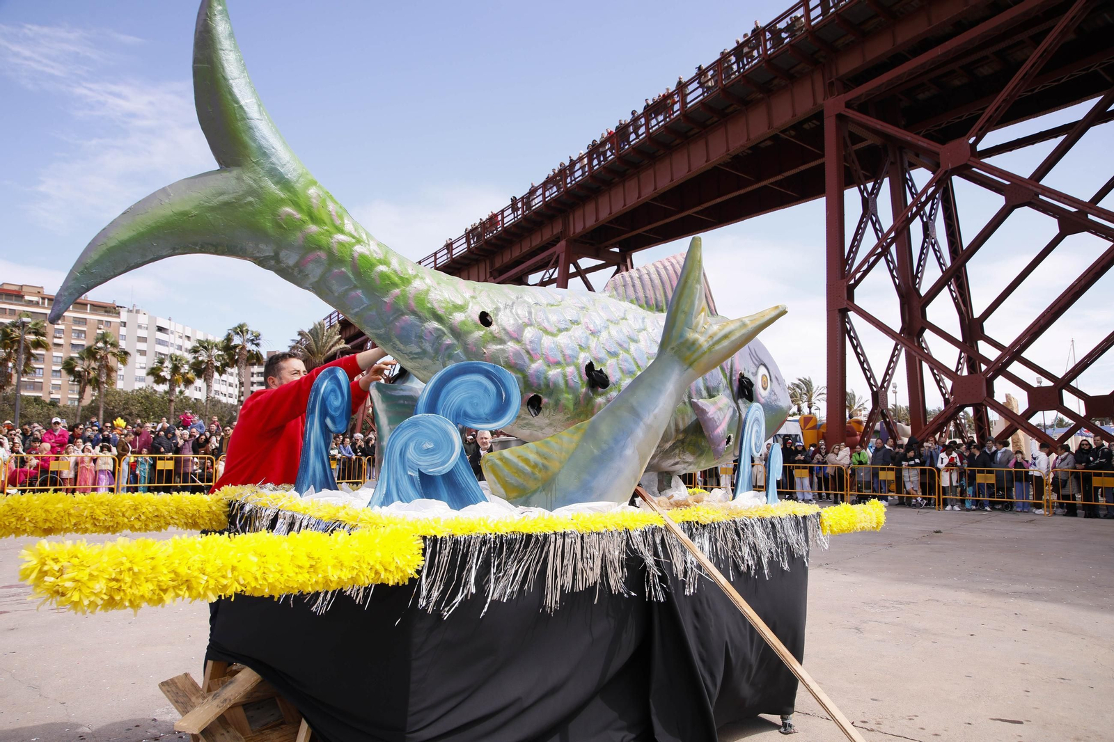 Las imágenes del entierro de la sardina en Almería