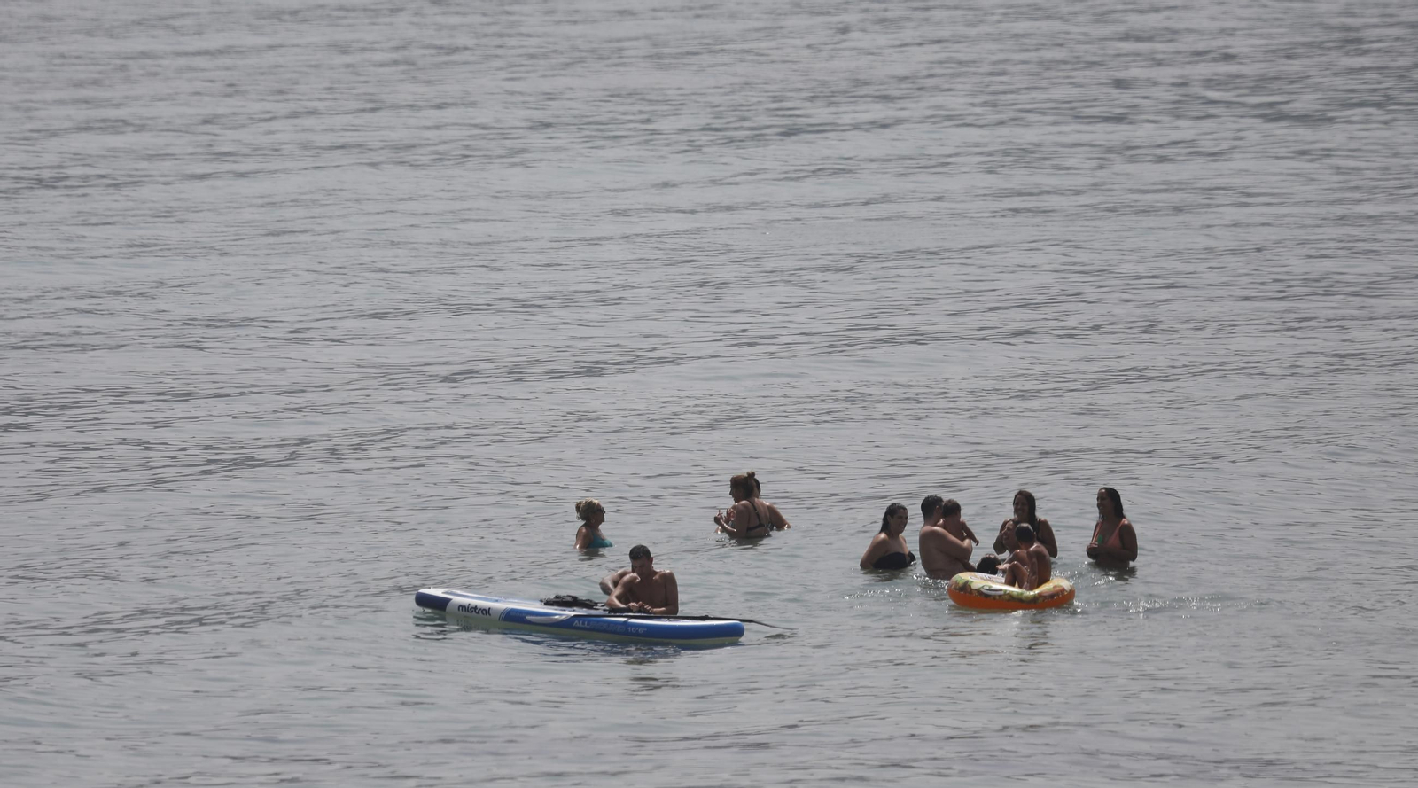 Fotos de un sábado en la playa de Getares de Algeciras