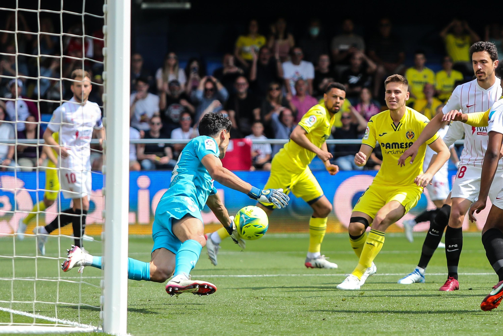 Las imágenes del Villarreal-Sevilla