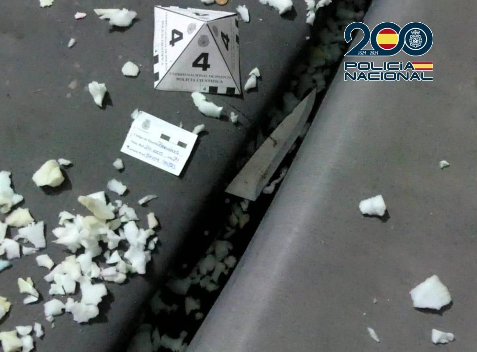 El escenario de la agresión tras la inspección ocular. El escenario de la agresión tras la inspección ocular.