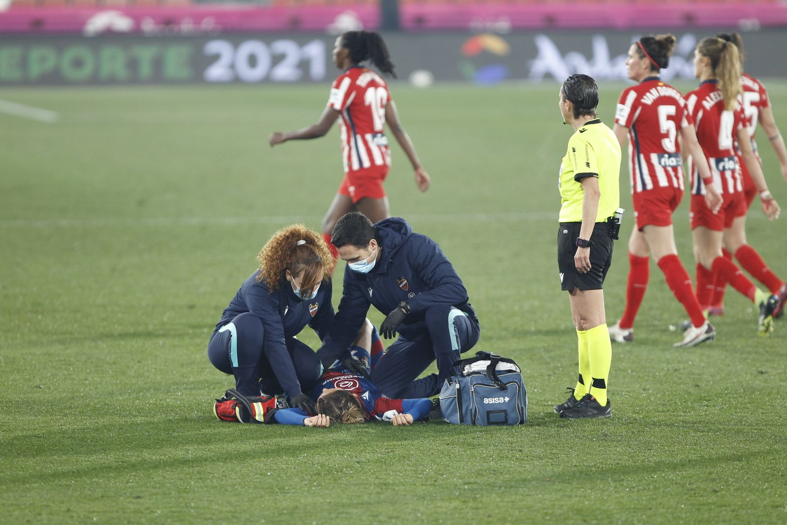 Final Supercopa España Fútbol Femenino. Atlético de Madrid-Levante U.D.