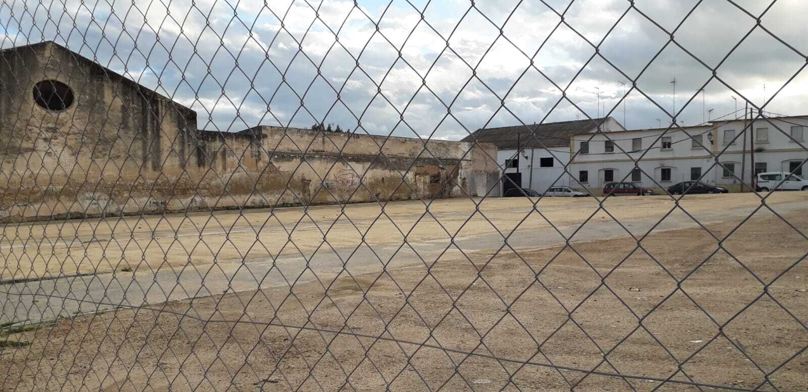 Una imagen del solar de la antigua barriada de José Antonio.