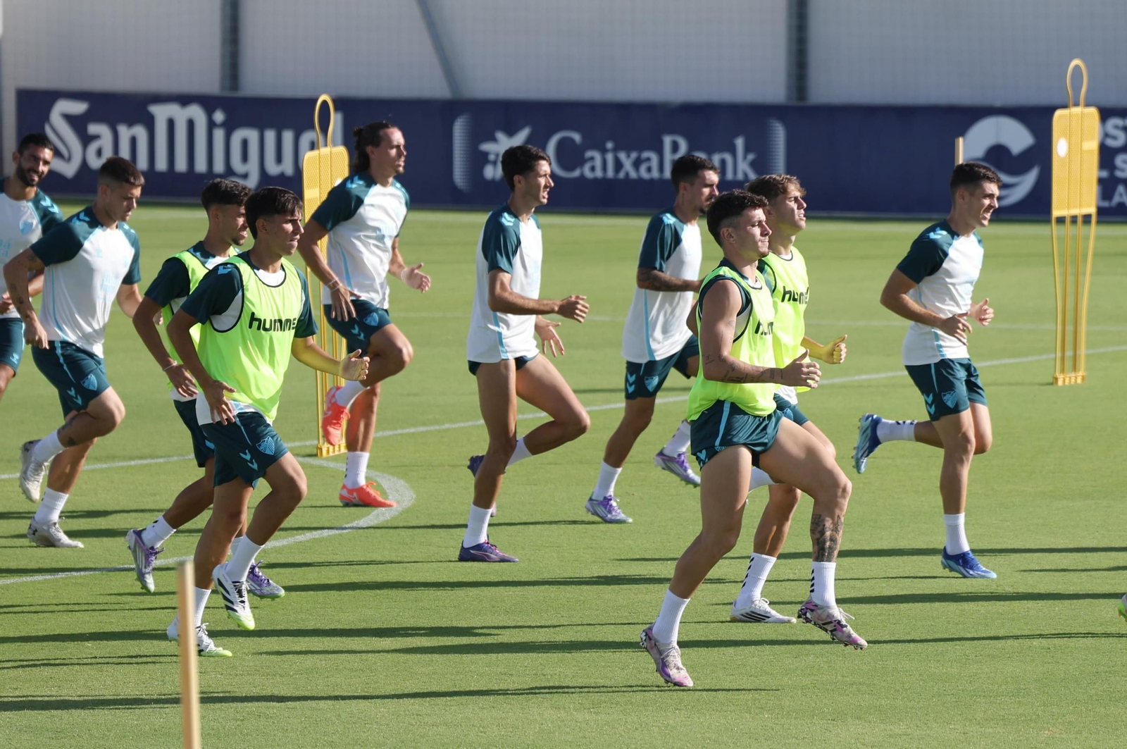 El Málaga CF se muda a la Ciudad Deportiva sin Eneko Jauregi