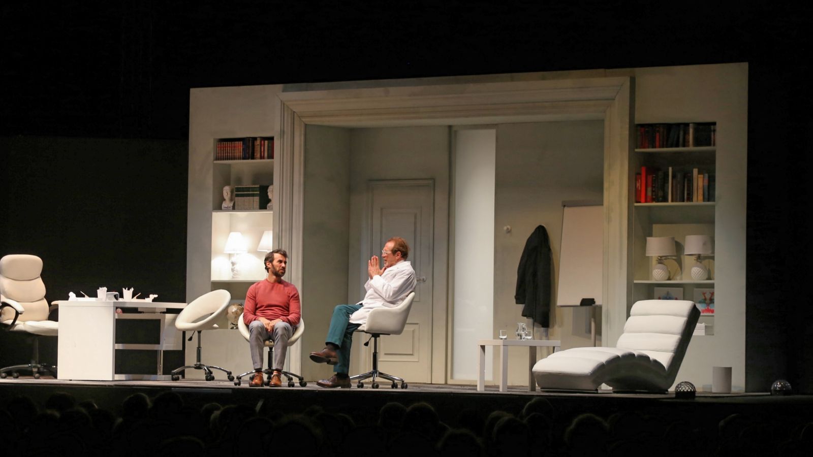 Otro de los momentos de la representación.