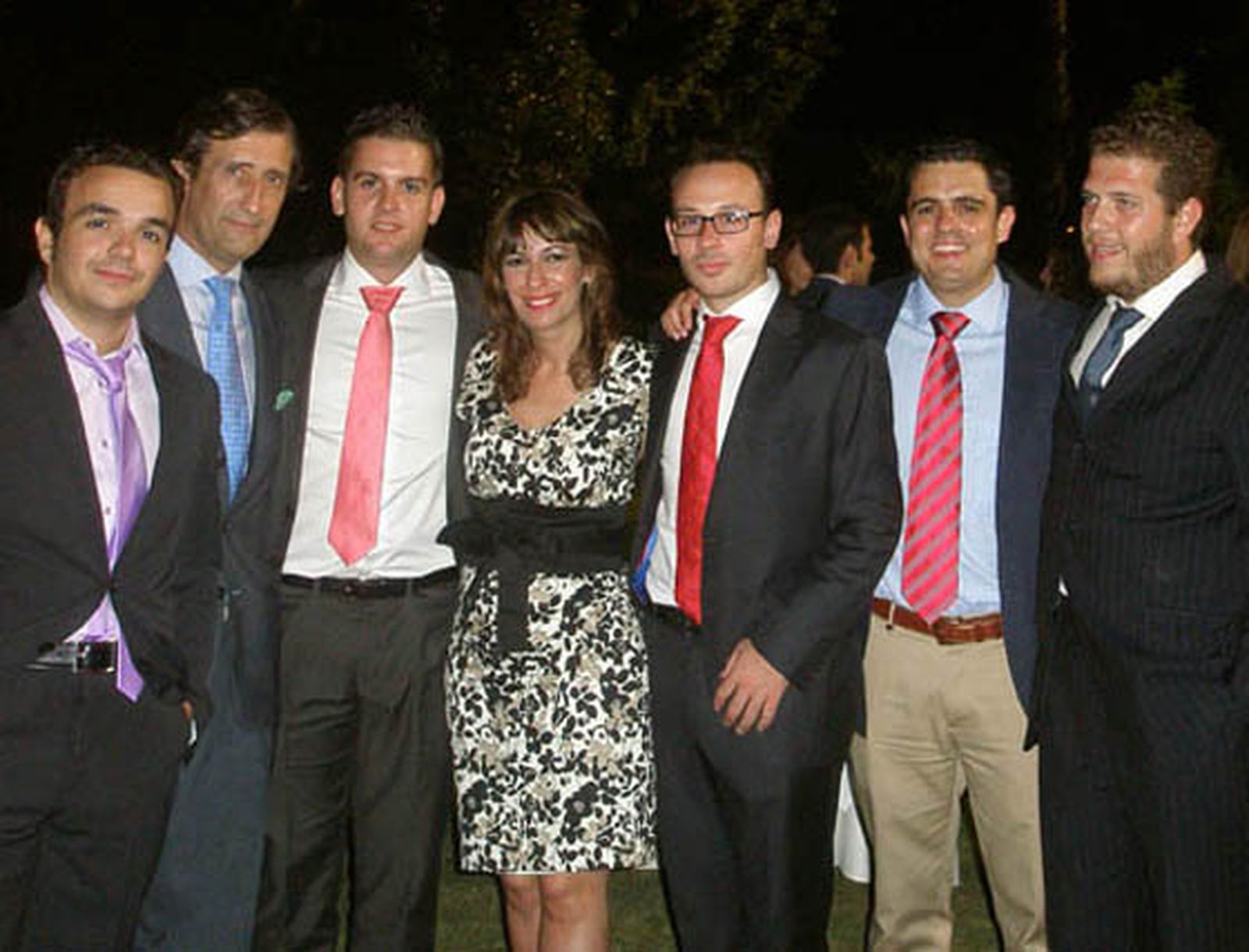 José María Galán (AJ), Emilio Moeckel, Eusebio Santisteban Macarena Pérez y Carlos Javier García (master de AJ) y los abogados Daniel Cordero y David González (PJ.1 & PJ.2).