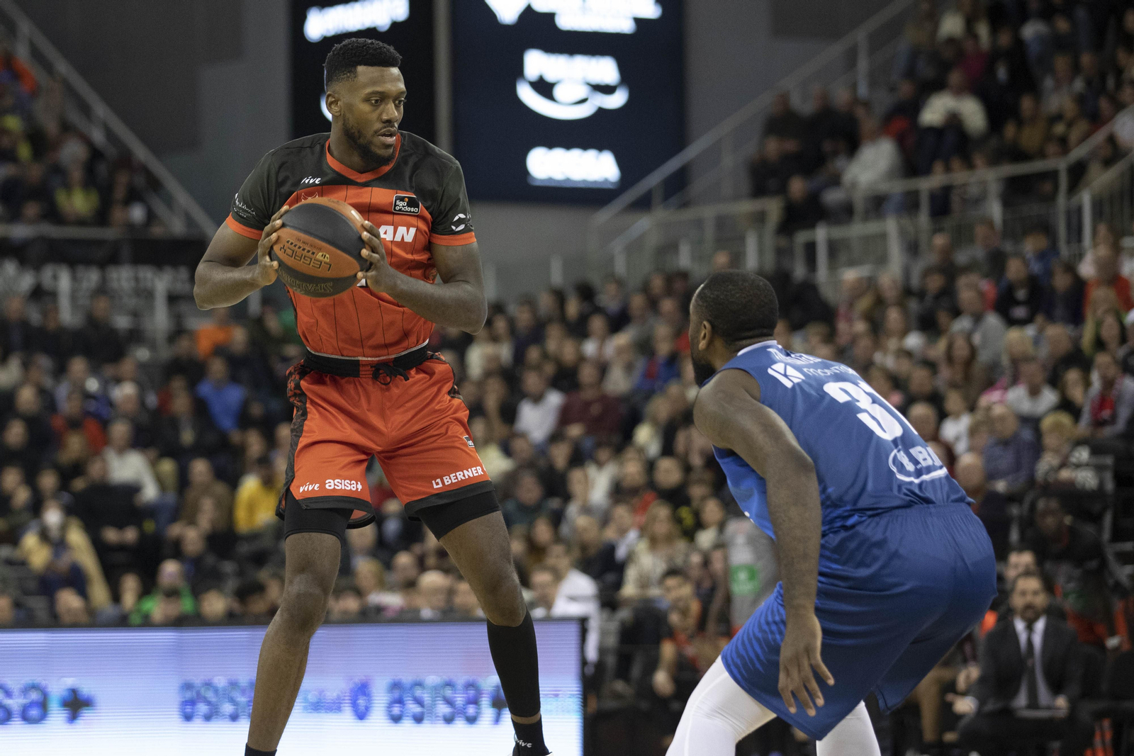 Mike Moore, en el encuentro ante Fuenlabrada.