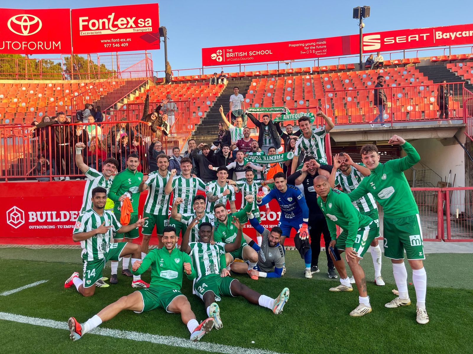 Celebra el Antequera CF.