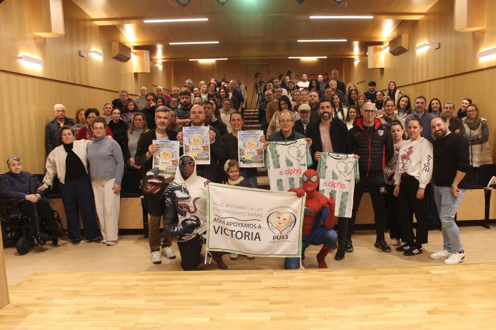 Un partido solidario por la vida de Victoria